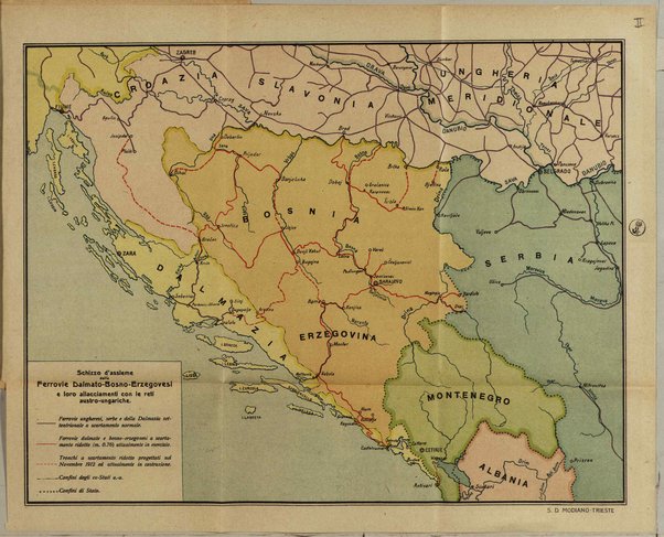 Gli sbocchi naturali della Jugoslavia all'Adriatico